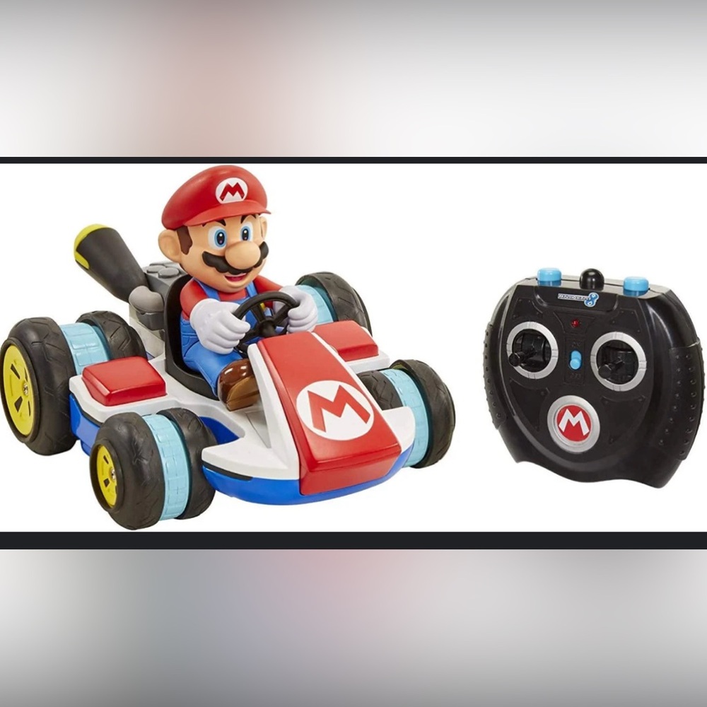 Mini Anti-Gravity R/C Racer With Mario like new